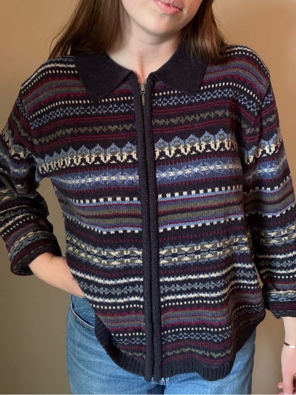 croft & barrow Fair Isle sweater